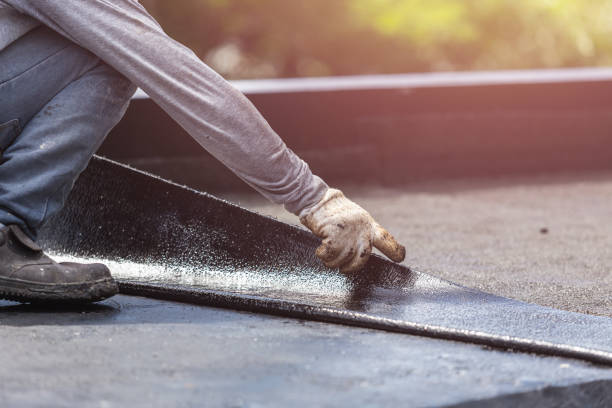 Professional Wet Basement Repair technician working in Medina, NY
